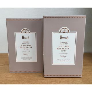 ハロッズ(Harrods)のハロッズ 紅茶 Ｎo.14 リーフ 200g × 2箱(茶)