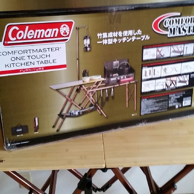 Coleman - コールマン コンフォートマスター ワンタッチキッチンテーブルの通販 by ピーコ｜コールマンならラクマ