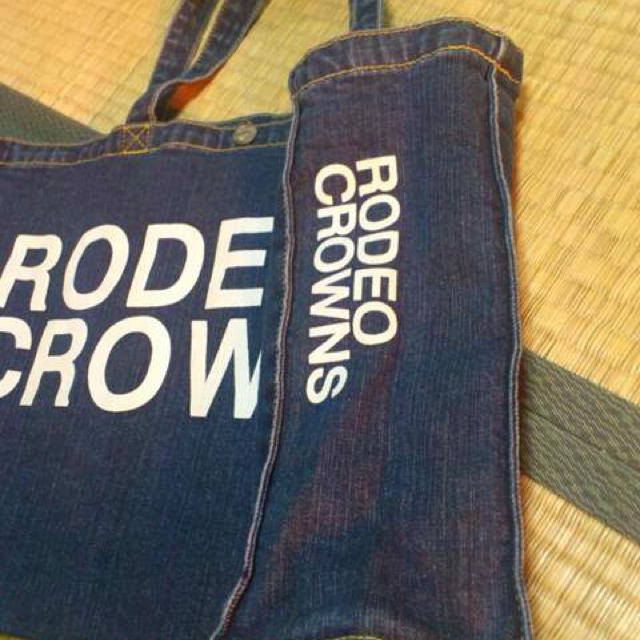 RODEO CROWNS(ロデオクラウンズ)のロデオノベルティデニムバック レディースのバッグ(トートバッグ)の商品写真