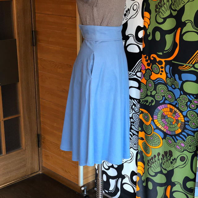 JILLSTUART(ジルスチュアート)のデニム☆フレアスカート レディースのスカート(ひざ丈スカート)の商品写真
