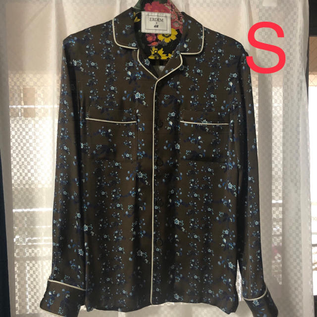 Erdem(アーデム)のサイズS H&M ERDEM シルクシャツ メンズのトップス(シャツ)の商品写真