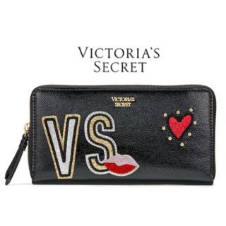 ヴィクトリアズシークレット(Victoria's Secret)の新品！ヴィクトリアズシークレット長財布BLACK(財布)