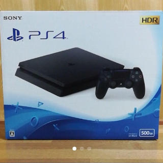 プレイステーション4(PlayStation4)のPS4 CUH-2200AB01 500GB ジェットブラック(家庭用ゲーム機本体)