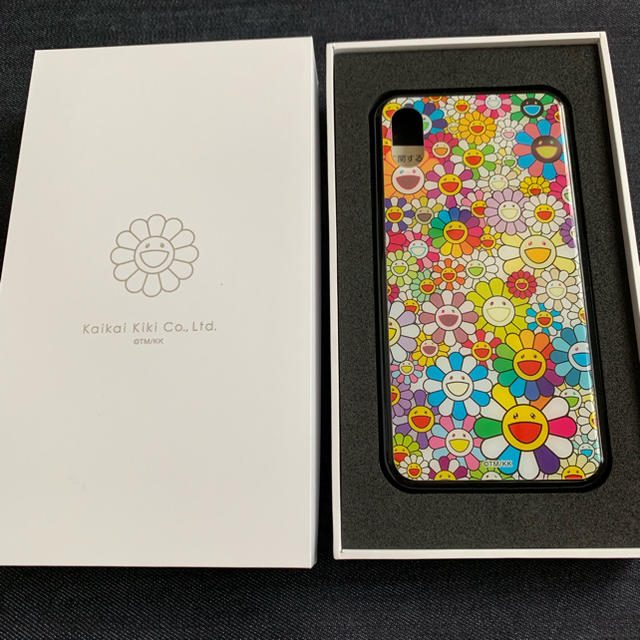 お花 村上隆 iPhone ハードケース xs マルチカラー スマホ/家電/カメラのスマホアクセサリー(iPhoneケース)の商品写真