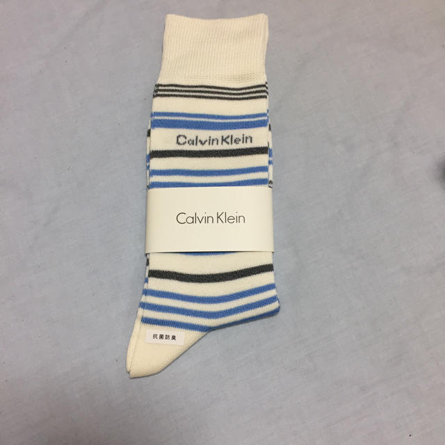 ck Calvin Klein(シーケーカルバンクライン)の新品CalvinKlein抗菌防臭靴下(25〜27cm) メンズのレッグウェア(ソックス)の商品写真