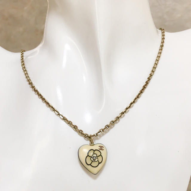 CHANEL - 正規品 シャネル ネックレス ハート カメリア パール ココマーク 金 花 2の通販 by ☆ハーベスト☆|シャネルならラクマ