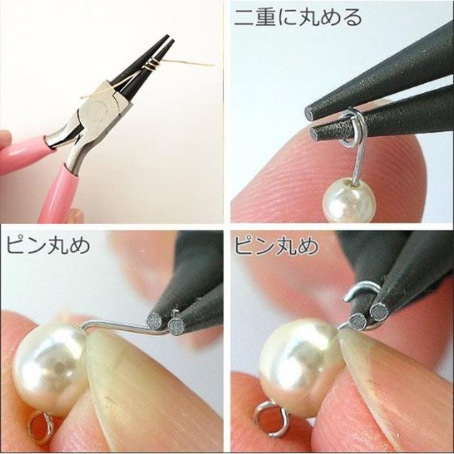 アクセサリー 工具 3点セット ハンドメイド ニッパー やっとこ アクセ 手芸 ハンドメイドのアクセサリー(その他)の商品写真