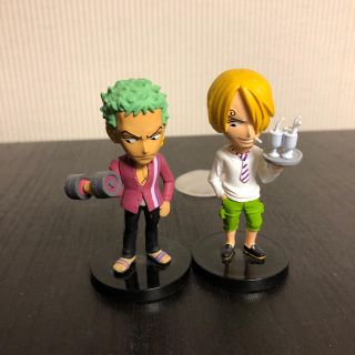 バンプレスト(BANPRESTO)のワンピース ワールドコレクタブル フィギュア ストロングワールド ゾロ サンジ(アニメ/ゲーム)