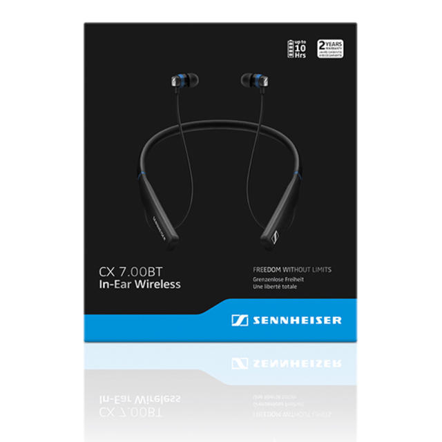 SENNHEISER(ゼンハイザー)のゼンハイザーCX 7.00BT Bluetooth カナル型イヤフォン スマホ/家電/カメラのオーディオ機器(ヘッドフォン/イヤフォン)の商品写真