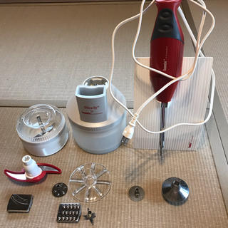 バーミックスM300 60周年 コンプリートセット レッド(調理道具/製菓道具)