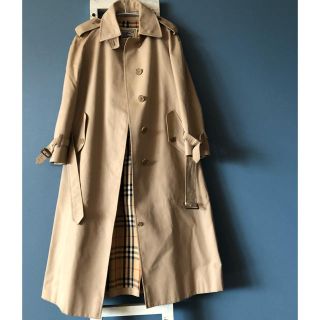 バーバリー(BURBERRY)のBurberryトレンチコート緊急追加^_^白タグノバチェック  状態良好(トレンチコート)