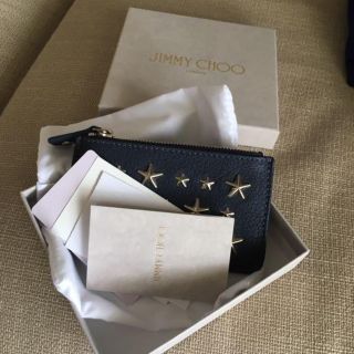 ジミーチュウ(JIMMY CHOO)のmahalo様専用★新品、未使用★JIMMY CHOOキーリング付コインケース(コインケース)