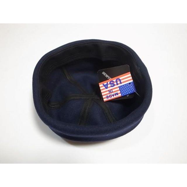 NEW YORK HAT(ニューヨークハット)のニューヨークハットWool Thug ウール素材 ショートワッチ 紺 XL メンズの帽子(その他)の商品写真