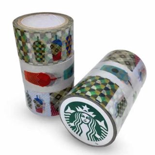 スターバックスコーヒー(Starbucks Coffee)の台湾 スターバックス 限定 マスキングテープ 1点(テープ/マスキングテープ)