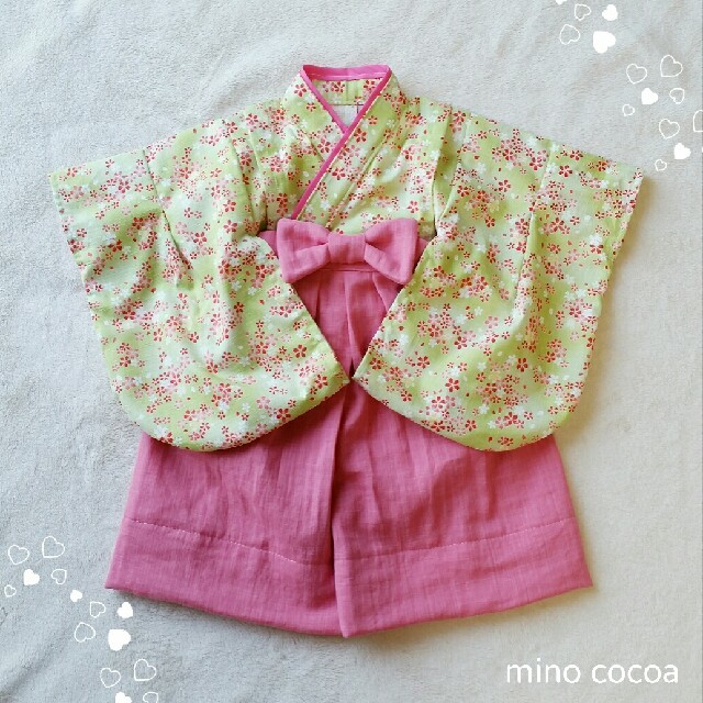 しおりん❁さま専用 handmade baby HAKAMA 70-80cm