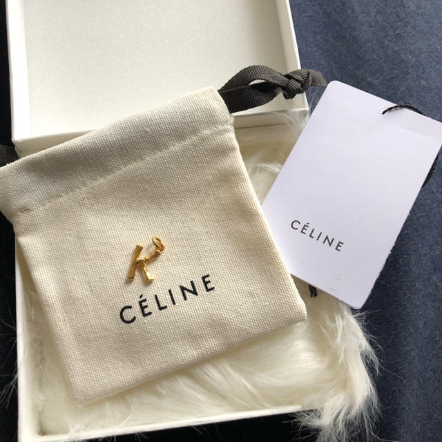 celine(セリーヌ)のCeline イニシャルチャーム スモール アルファベット K レディースのアクセサリー(チャーム)の商品写真