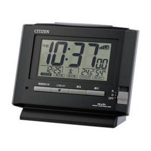 CITIZEN - シチズン 電波めざまし時計 パルデジットユーイN ブラックの通販 by WORK-G's shop｜シチズンならラクマ