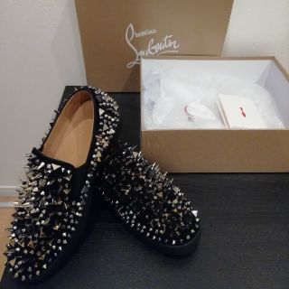 クリスチャンルブタン(Christian Louboutin)の激安　試し履きのみ　クリスチャンルブタン　ゴールド&シルバー金具　42(スニーカー)