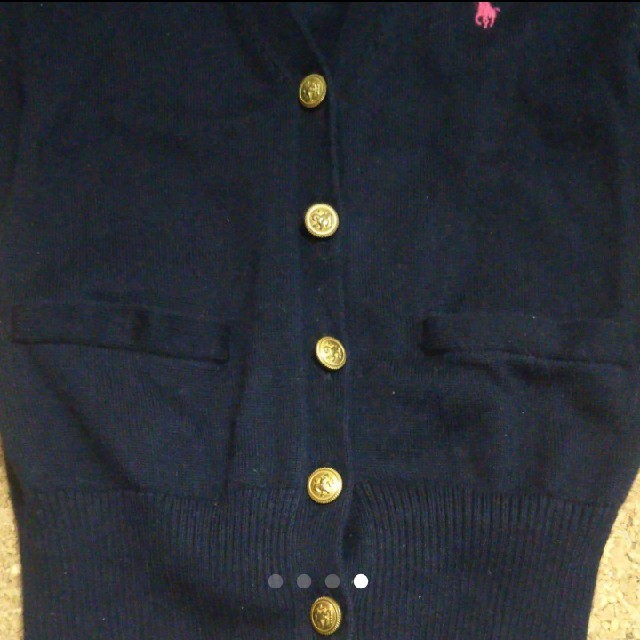 Ralph Lauren(ラルフローレン)のラルフローレン カーディガン 100 3T キッズ/ベビー/マタニティのキッズ服女の子用(90cm~)(カーディガン)の商品写真