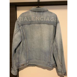 バレンシアガ(Balenciaga)のbuffalo666様専用 BALENCIAGA デニムジャケット ライトブルー(Gジャン/デニムジャケット)