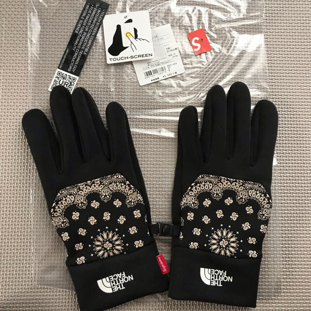 Supreme The North Face ETIP GLOVE バンダナM 誠実 kinetiquettes.com