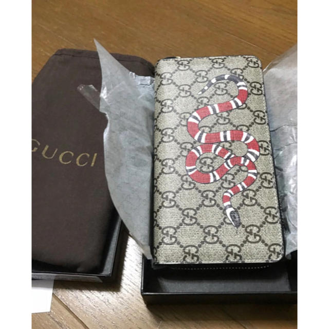 Gucci - 【美品】黄金サイズGUCCIスネークリング24表記約21号22号指輪