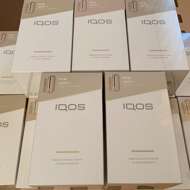 新品未開封 iQOS3 ゴールド・ブルー セット★送料無料