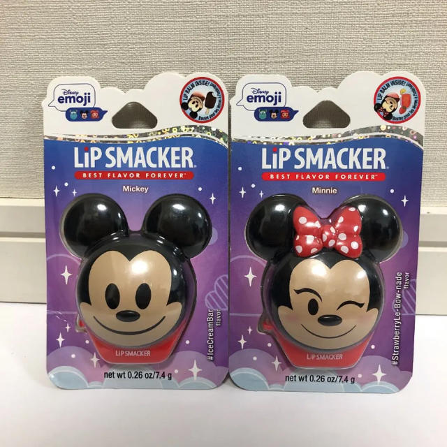 Disney(ディズニー)のリップクリーム (リップバーム) ミッキー&ミニー コスメ/美容のスキンケア/基礎化粧品(リップケア/リップクリーム)の商品写真