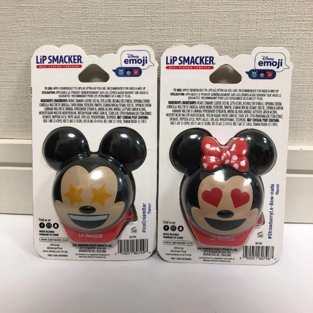 Disney(ディズニー)のリップクリーム (リップバーム) ミッキー&ミニー コスメ/美容のスキンケア/基礎化粧品(リップケア/リップクリーム)の商品写真