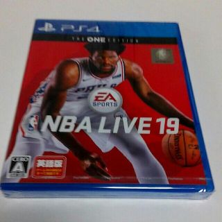 プレイステーション4(PlayStation4)のEA SPORTS NBA LIVE 19    英語版　PS4　新品　未開封(家庭用ゲームソフト)