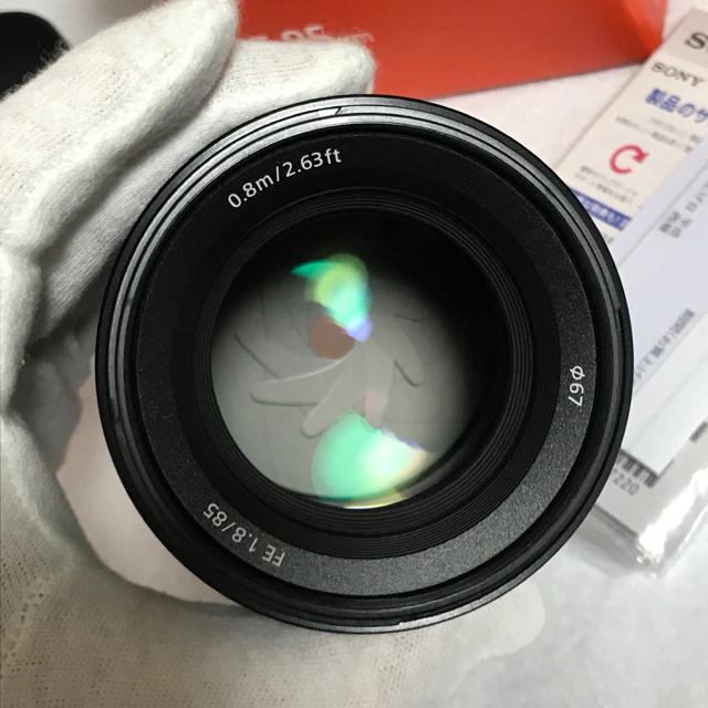 SONY FE85mm 1.8 美品 付属品多数 動作正常