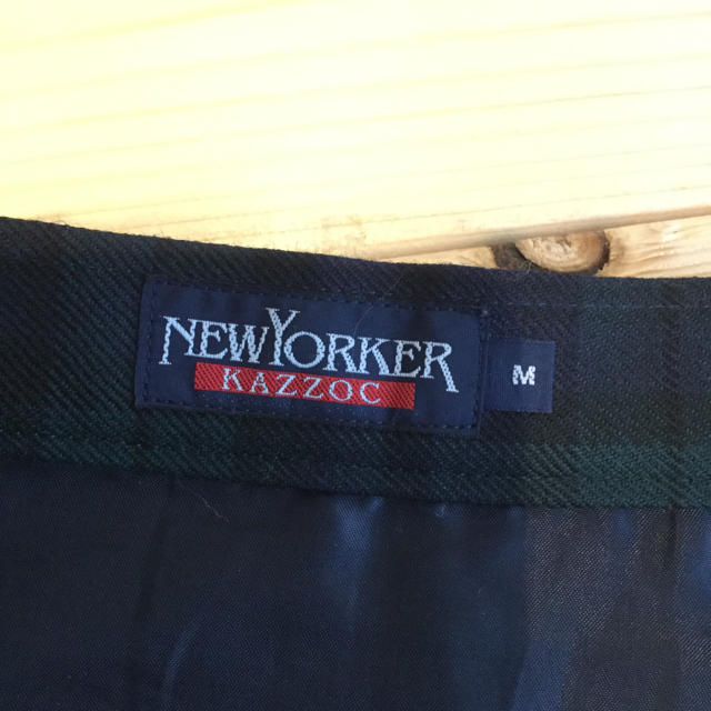 NEWYORKER(ニューヨーカー)のニューヨーカー ブラックウォッチ スカート レディースのスカート(ロングスカート)の商品写真