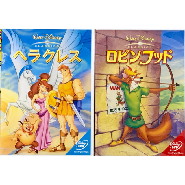 Disney Disney ロビンフッド ヘラクレス Dvd送料込の通販 By Mickeymomo S Shop ディズニーならラクマ