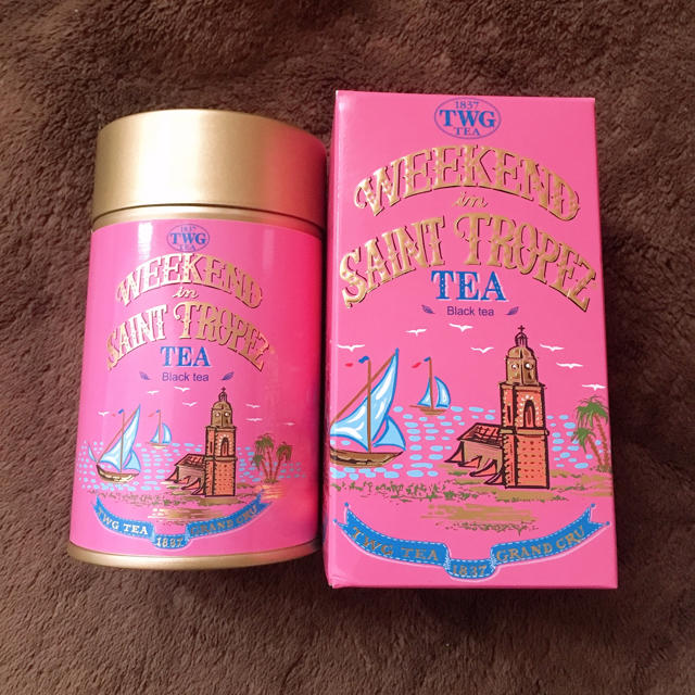 TWG tea ブラックティー 紅茶 シンガポール ギフト ティーダブルジー 食品/飲料/酒の飲料(茶)の商品写真