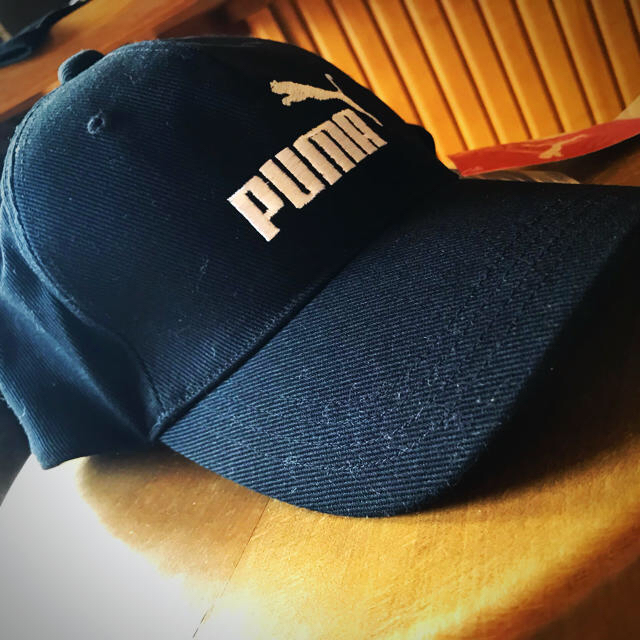 PUMA(プーマ)のPUMA ロゴキャップ ブラック メンズの帽子(キャップ)の商品写真