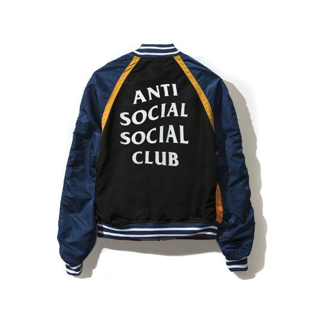 anti social social club goku jacket L