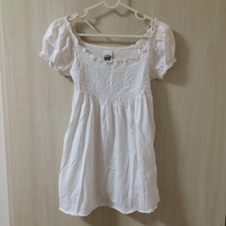 ザラ(ZARA)のZARA 春夏 オフショル可 白Tシャツ(Tシャツ(半袖/袖なし))