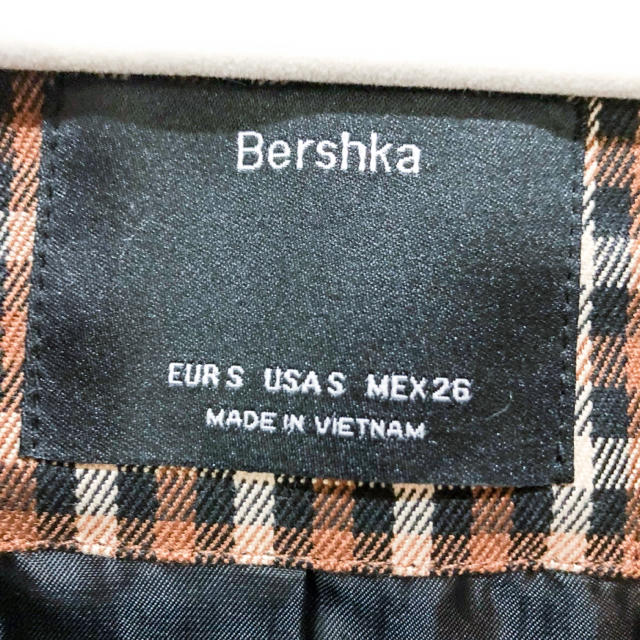 Bershka ◾︎テーラードジャケット/チェック柄 ◾︎S~Mサイズ