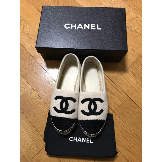 CHANEL(シャネル)の★mdk様専用★ 美品  シャネル エスパドリーユ 37 レディースの靴/シューズ(その他)の商品写真