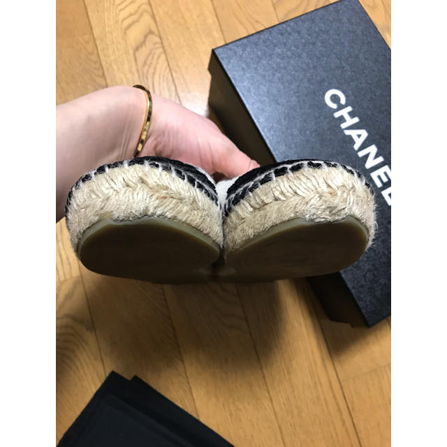 CHANEL(シャネル)の★mdk様専用★ 美品  シャネル エスパドリーユ 37 レディースの靴/シューズ(その他)の商品写真