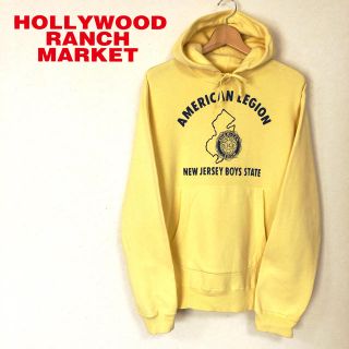 ハリウッドランチマーケット(HOLLYWOOD RANCH MARKET)のHOLLYWOOD RANCH MARKET 裏起毛プリントスウェットパーカー(パーカー)