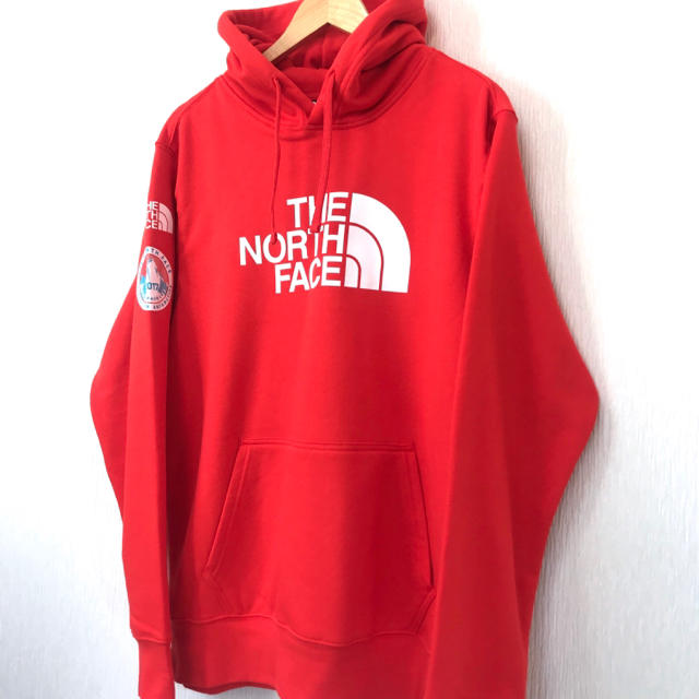 THE NORTH FACE(ザノースフェイス)の2019 XL相当 ノースフェイス アンタークティカ パーカー 赤 メンズL メンズのトップス(パーカー)の商品写真