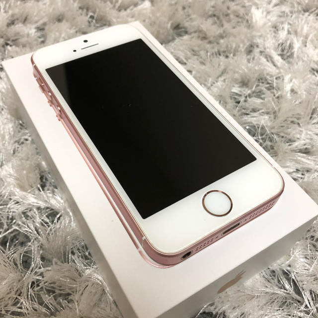 iPhone se 64GB ローズゴールド SIMフリー 最旬トレンドパンツ aulicum ...