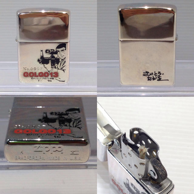 ZIPPO(ジッポー)のZIPPO ゴルゴ13 缶ケース入 さいとう・たかし メンズのファッション小物(タバコグッズ)の商品写真