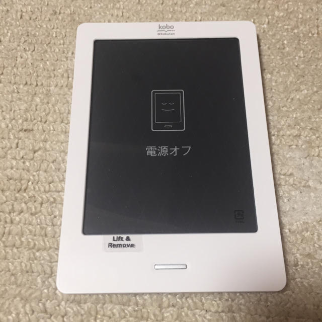 Rakuten(ラクテン)のkobo  Rakuten  電子書籍リーダー スマホ/家電/カメラのPC/タブレット(電子ブックリーダー)の商品写真