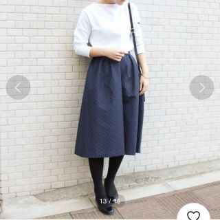 スピックアンドスパン(Spick & Span)のspick and span ドットスカート(その他)