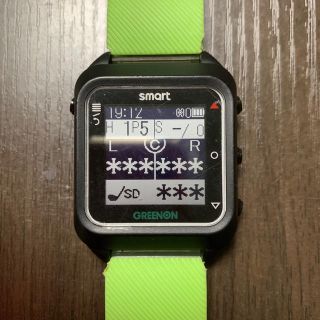 ゴルフナビ グリーンオン the golf watch  smart GC01(その他)