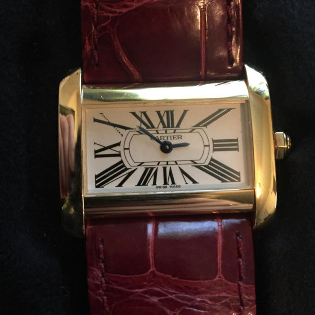 Cartier(カルティエ)のカルティエ ミニタンクディバン レディースのファッション小物(腕時計)の商品写真