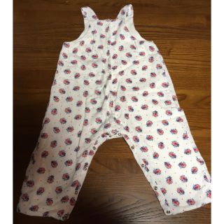 プチバトー(PETIT BATEAU)のオーバーオール風★カバーオール。1200円からの値下げ！！(カバーオール)