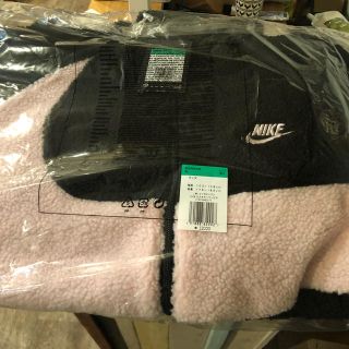 ナイキ(NIKE)のナイキ ボアジャケット ピンク XL(ブルゾン)